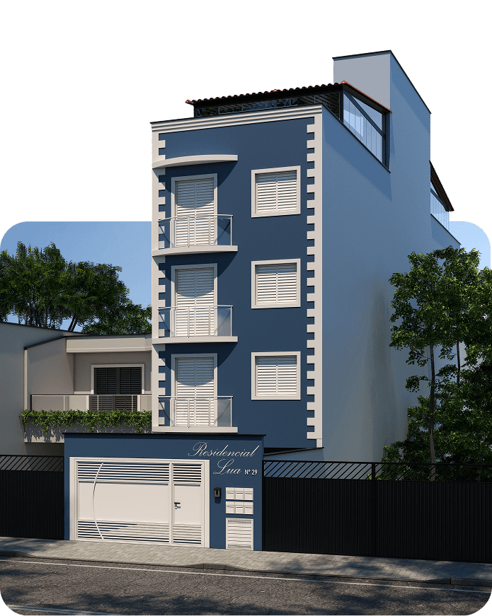 Fachada de edifício KR Incorporada
